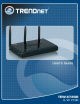 TRENDnet TEW-672GR - Wireless Router User Manual