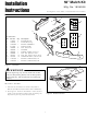 Simplicity 50” Mulch Kit Installation Instructions