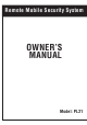Magnadyne PL21 Owner's Manual