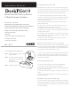 Datexx DESK PILOT II DF-551 Operation Manual
