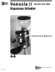 Cecilware VENEZIA II HC-600 Instruction Manual
