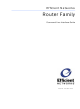 Efficient Networks Router family Command Line Interface Manual