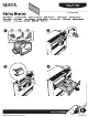 Xerox 7760DN - Phaser Color Laser Printer Instruction Sheet