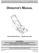 MTD Series 460 Operator's Manual