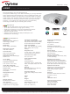 Optoma HD20 Datasheet