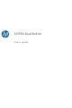 HP Scitex LX820 User Manual