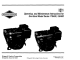 Briggs & Stratton Sno/Gard 170400 Series Operating And Maintenance Instructions Manual