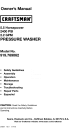 Craftsman 919.769062 Owner's Manual