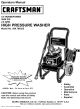 Craftsman 580.768325 Operator's Manual