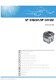 Ricoh Aficio SP 3400SF User Manual
