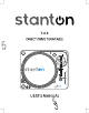 Stanton T.62 User Manual