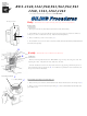 Brother BES-1240 Oiling Procedures
