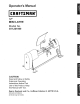 Craftsman 351.221060 Operator's Manual