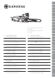 Gardena CST 3018 Operating Instructions Manual
