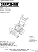 Craftsman 247.88355 Operator's Manual