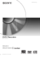 Sony RDR-HX510 Manuel Du Propriétaire