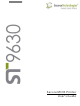 Source Technologies SECURE MICR PRINTER ST9630 User Manual