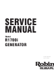 Robin America R1700i Service Manual