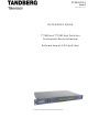 TANDBERG TT1280 Reference Manual