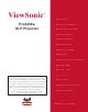 ViewSonic Pro8450w User Manual