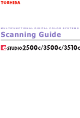 Toshiba E-STUDIO 2500C Scanning Manual