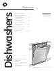 GE Stainless Steel Tub Dishwashers Owner's Manual