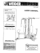 WEIDER PRO 9930 User Manual