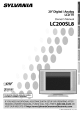 SYLVANIA LC200SL8 Owner's Manual