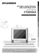 SYLVANIA CT202SL8 Owner's Manual