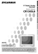 SYLVANIA CR130SL8 Owner's Manual