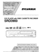 SYLVANIA SRD3900 Owner's Manual