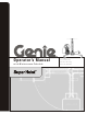 Genie SUPER HOIST Operator's Manual