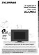SYLVANIA LD200SL9 Owner's Manual