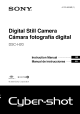 SONY Cyber-shot DSC-H20 Instruction Manual