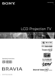 SONY BRAVIA KDF-46E3000 Operating Instructions Manual