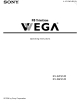 SONY WEGA KV-32FS120 Operating Instructions Manual