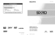 SONY WEGA KDS-R60XBR2 Operating Instructions Manual
