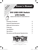 Tripp Lite B004-DUA4-K-R Owner's Manual
