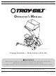 Troy-Bilt 410 Series Operator's Manual