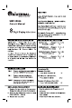 Universal UNV -35809 Owner's Manual