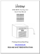 Vinotemp WINE-MATE VINO1500HZD Use & Care Manual