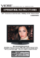 VIORE LC40VF5HTL Operating Instructions Manual