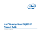 Intel DQ965GF - Desktop Board Motherboard Product Manual