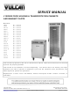 Vulcan-Hart V SERIES Service Manual