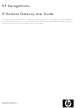 HP StorageWorks MPX200 - Multifunction Router User Manual
