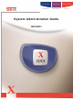 Xerox WorkCentrePro 123 System Administration Manual