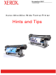 Xerox 82xx Hints And Tips Manual