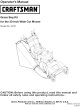 CRAFTSMAN 33731 Operator's Manual