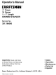 CRAFTSMAN 351.184060 Operator's Manual