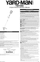 Yard-Man YM70SS Operator's Manual